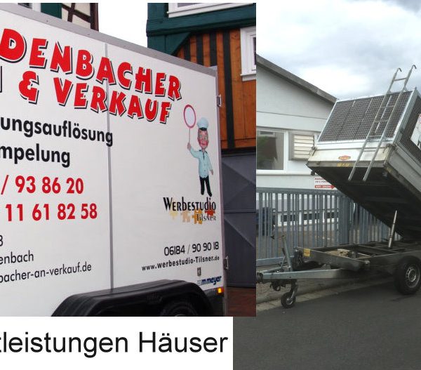 Wohnungsauflösung Firma Aschaffenburg Dienstleistungen Häuser