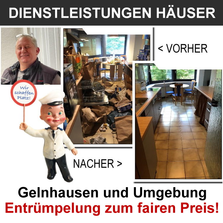 Entrümpelung Gelnhausen Wohnungsauflösung Haushaltsauflösung zum fairen Preis